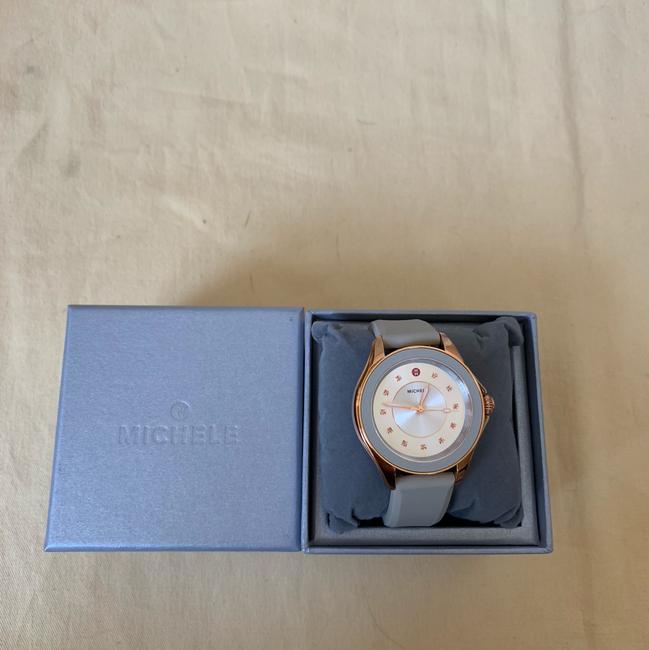 Michele Taupe / Rose-gold Cape Topaz Mww27a000023 Watch Michele Taupe / Rose-gold Cape Topaz Mww27a000023 Watch
