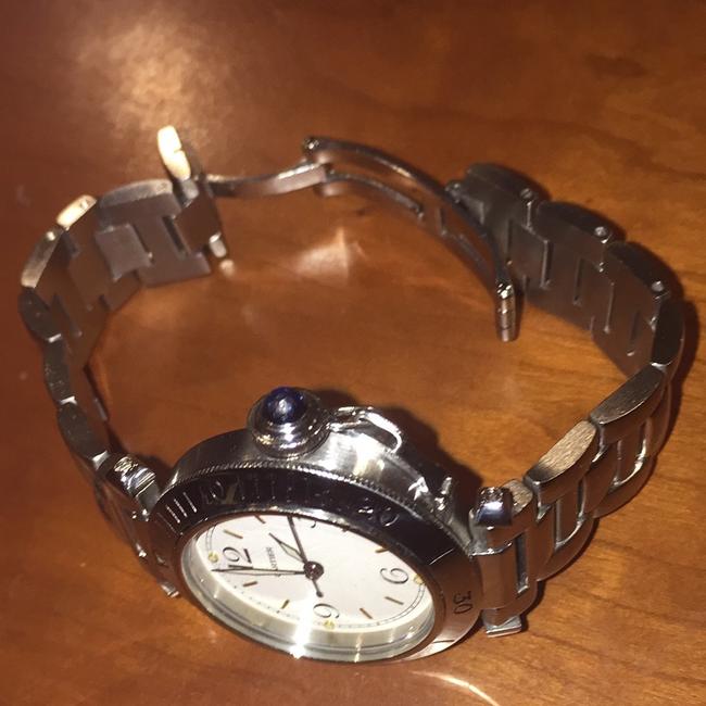 Cartier Silver Pascha Ladies Watch Cartier Silver Pascha Ladies Watch