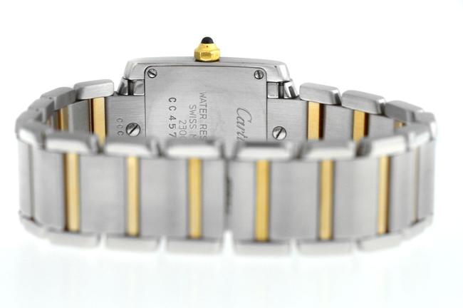 Cartier Siver Ladies Tank Francaise 2300 Steel 18k Yellow Gold Quartz 20mm Watch Cartier Siver Ladies Tank Francaise 2300 Steel 18k Yellow Gold Quartz 20mm Watch