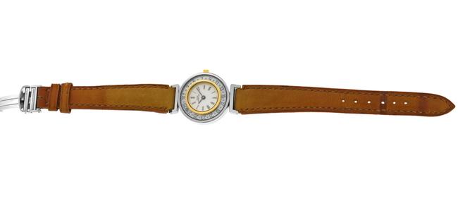 Girard-Perregaux Steel Gold Ladies Integrale Date 26mm Quartz See Watch Girard-Perregaux Steel Gold Ladies Integrale Date 26mm Quartz See Watch