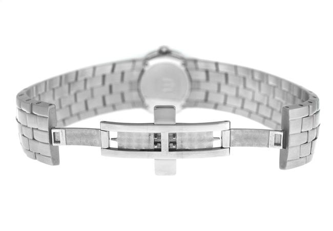 Maurice Lacroix Silver Ladies Milestone In1013-ss002-191 Steel Quartz Watch Maurice Lacroix Silver Ladies Milestone In1013-ss002-191 Steel Quartz Watch
