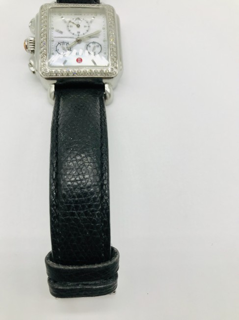 Michele Steel Diamond Deco Watch Michele Steel Diamond Deco Watch