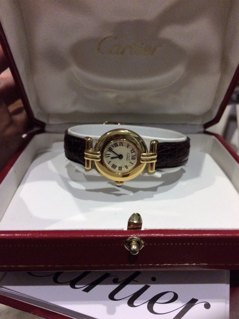 Cartier Ladies Must De 18k Vermeil Gold Plated Watch Cartier Ladies Must De 18k Vermeil Gold Plated Watch