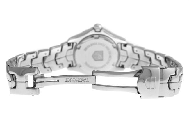 TAG Heuer Silver Lady Link Wjf1319-0 Steel Mop Diamond Date 200m Quartz 27mm Watch TAG Heuer Silver Lady Link Wjf1319-0 Steel Mop Diamond Date 200m Quartz 27mm Watch
