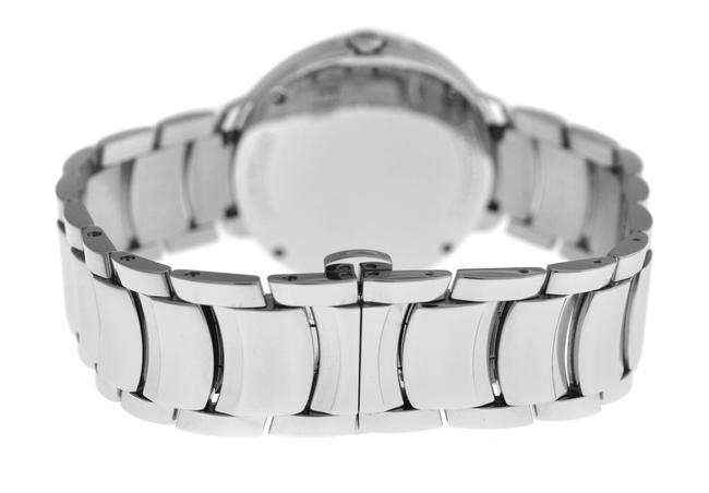 Baume & Mercier Silver Ladies Promesse 10158 Steel Mop Diamond Quartz 34mm Watch Baume & Mercier Silver Ladies Promesse 10158 Steel Mop Diamond Quartz 34mm Watch