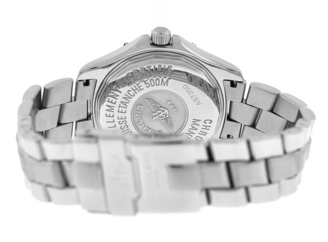 Breitling Silver Ladies Colt Ocean A57350 Steel Diamond Date Quartz 34mm Watch Breitling Silver Ladies Colt Ocean A57350 Steel Diamond Date Quartz 34mm Watch