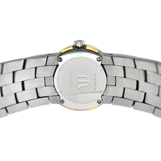Maurice Lacroix Silver Gold Ladies Intuition 59858 Steel Quartz 25mm Watch Maurice Lacroix Silver Gold Ladies Intuition 59858 Steel Quartz 25mm Watch