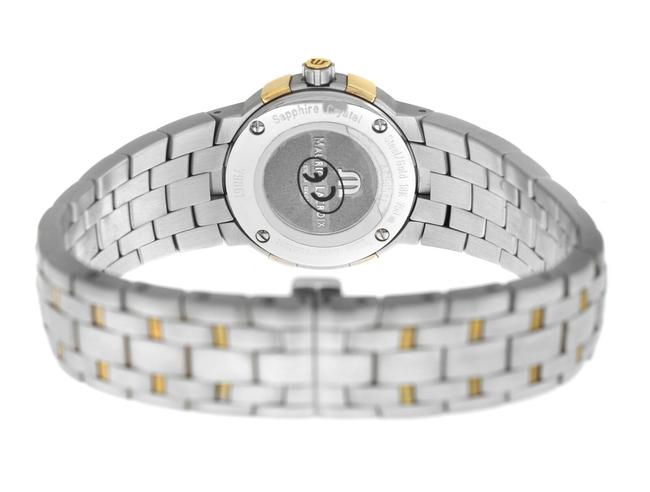 Maurice Lacroix Silver Gold Ladies Milestone Ms1013-ps103-110 Steel Quartz Watch Maurice Lacroix Silver Gold Ladies Milestone Ms1013-ps103-110 Steel Quartz Watch
