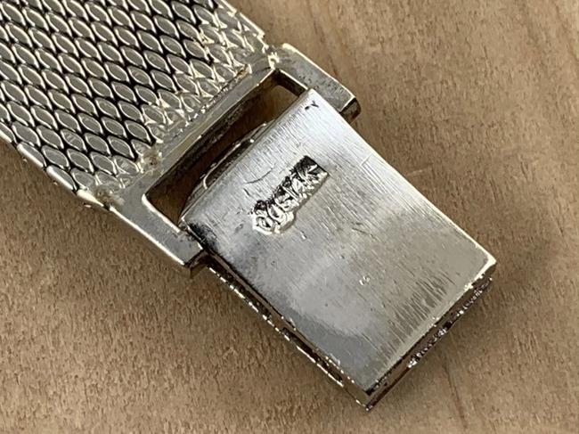 Baume & Mercier White Gold Ladys Vintage 14k Gold/Diamond Hand-wind Watch Baume & Mercier White Gold Ladys Vintage 14k Gold/Diamond Hand-wind Watch