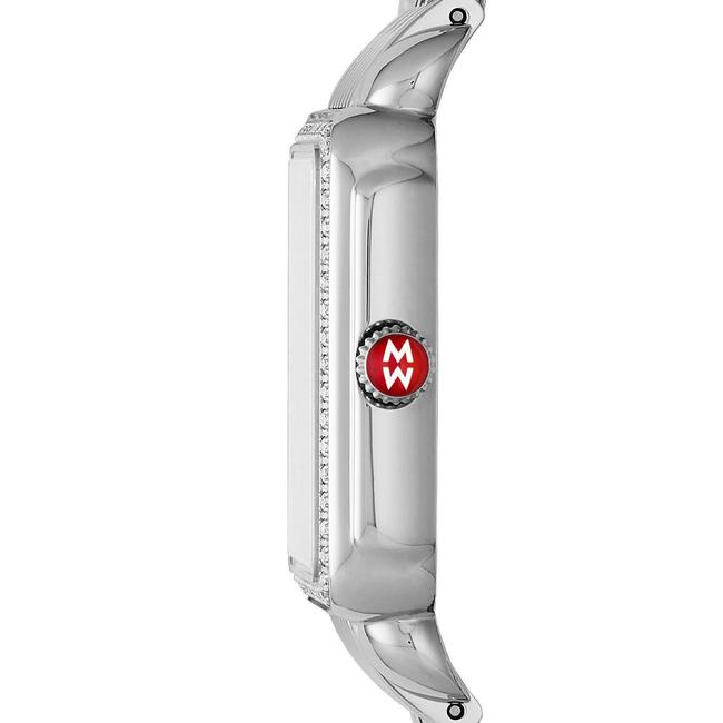Michele Silver Deco Ii Mid Stainless Mother Of Pearl Diamond Mww06i000026 Watch Michele Silver Deco Ii Mid Stainless Mother Of Pearl Diamond Mww06i000026 Watch