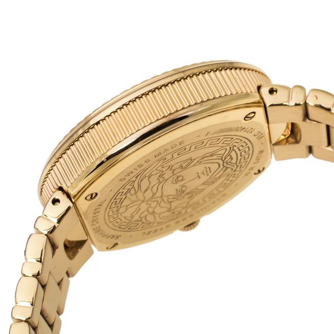 Versace Rose Gold Tone Stainless Steel V-metal Icon Vlc100014 Womens Wristwatch 40 Mm Watch Versace Rose Gold Tone Stainless Steel V-metal Icon Vlc100014 Womens Wristwatch 40 Mm Watch