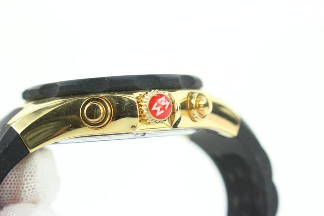 Michele Gold X Black Jelly Mww12f000034 Tahitian Large 40mm 16mi114 Watch Michele Gold X Black Jelly Mww12f000034 Tahitian Large 40mm 16mi114 Watch