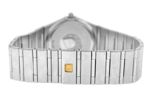 Omega Silver Mens Unisex Constellation 1512.30 Steel Date 34mm Quartz Watch Omega Silver Mens Unisex Constellation 1512.30 Steel Date 34mm Quartz Watch