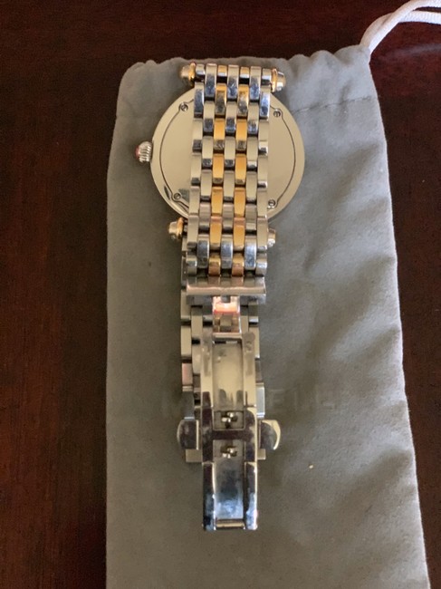 Michele Two-tone Caber Diamond Watch Michele Two-tone Caber Diamond Watch