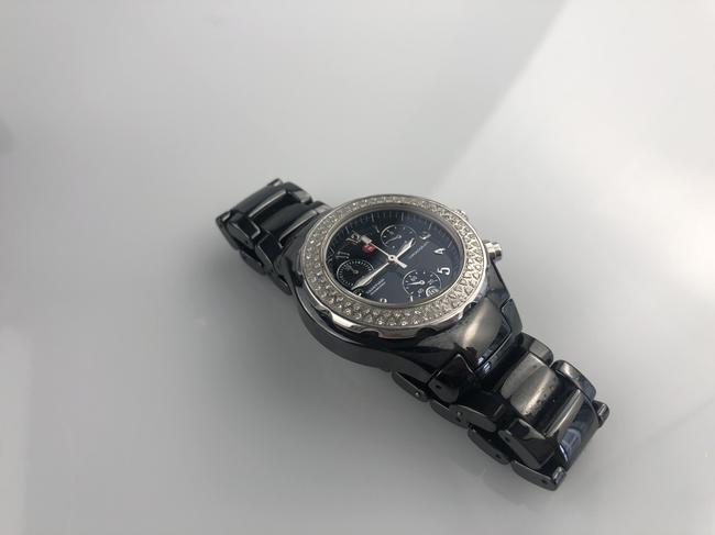 Michele Black Tahitian Watch Michele Black Tahitian Watch