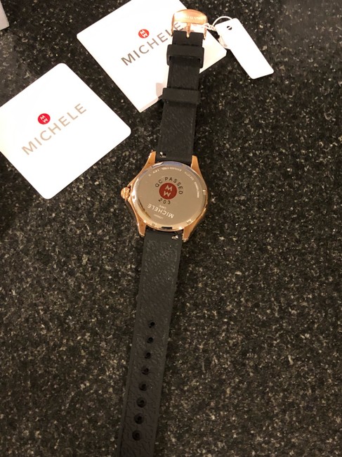 Michele Rose Gold/Black Watch Michele Rose Gold/Black Watch
