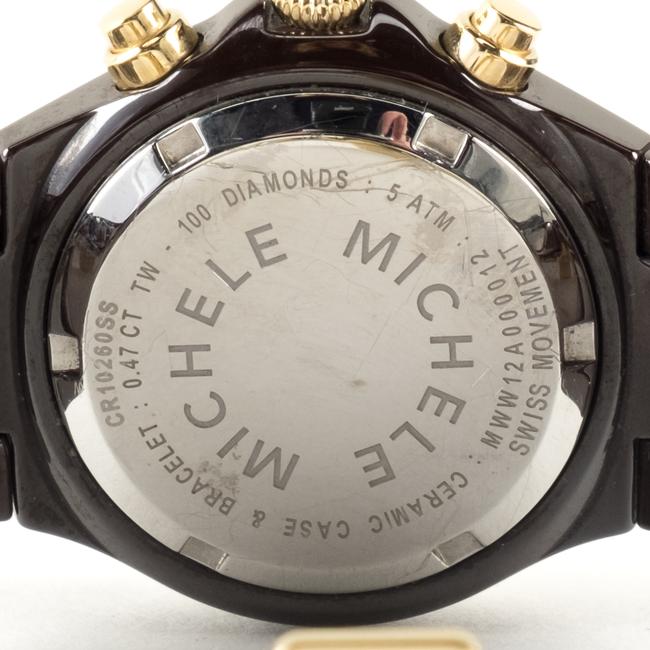 Michele Brown Chocolate Tahitian Ceramic Watch Michele Brown Chocolate Tahitian Ceramic Watch