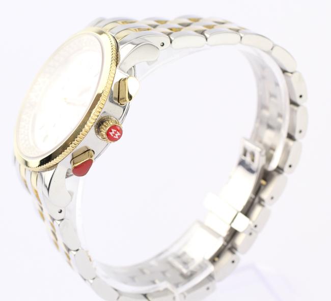 Michele Silver and Gold Sport Sail Diamond Watch Michele Silver and Gold Sport Sail Diamond Watch