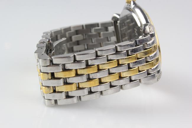 Michele Silver and Gold Two Tone Csx Round Diamond Watch Michele Silver and Gold Two Tone Csx Round Diamond Watch