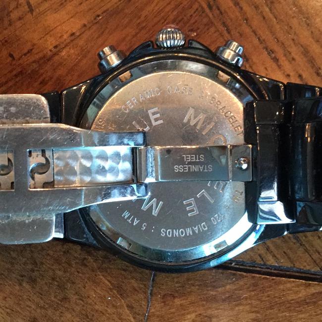 Michele Black / Tahitian Diamond Ceramic Mww128000002 Watch Michele Black / Tahitian Diamond Ceramic Mww128000002 Watch