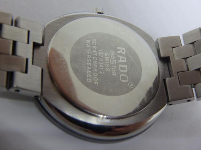 Rado Tungsten/Steel and Salmon " Diastar " Quartz Uni-sex Watch Rado Tungsten/Steel and Salmon " Diastar " Quartz Uni-sex Watch