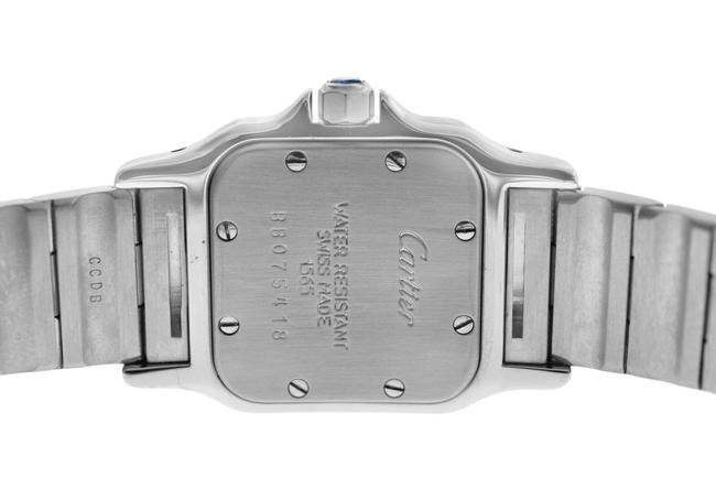 Cartier Silver Ladies Santos Galbee 1565 Stainless Steel 24mm Quartz Watch Cartier Silver Ladies Santos Galbee 1565 Stainless Steel 24mm Quartz Watch