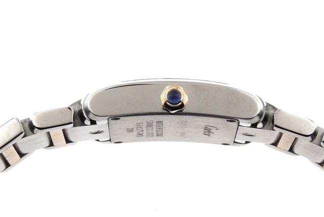 Cartier Silver Box Tank Francaise Special Edition 2384 18k Rg Ss Watch Cartier Silver Box Tank Francaise Special Edition 2384 18k Rg Ss Watch