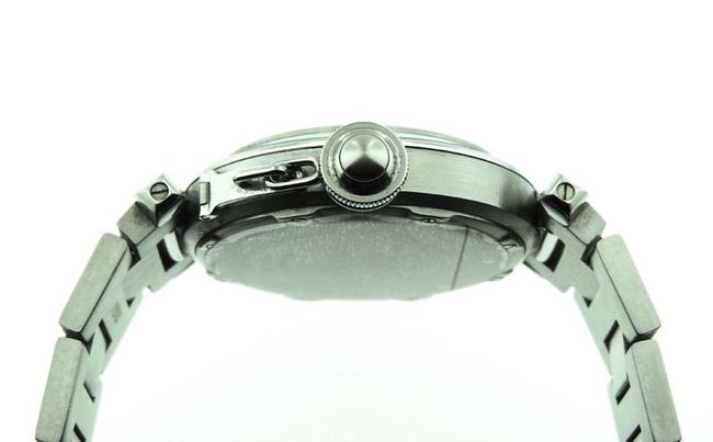 Cartier Pasha C 2324 Stainless Steel 35mm Date Analog Watch Cartier Pasha C 2324 Stainless Steel 35mm Date Analog Watch