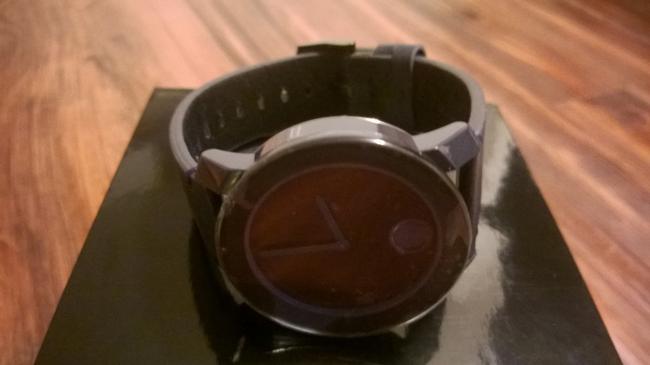 Movado Blue New Bold Navy Leather Mens 3600317 Watch Movado Blue New Bold Navy Leather Mens 3600317 Watch
