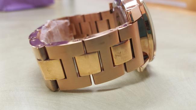 Movado Rose Gold Stainless Bracelet Crystal 3600086 Watch Movado Rose Gold Stainless Bracelet Crystal 3600086 Watch