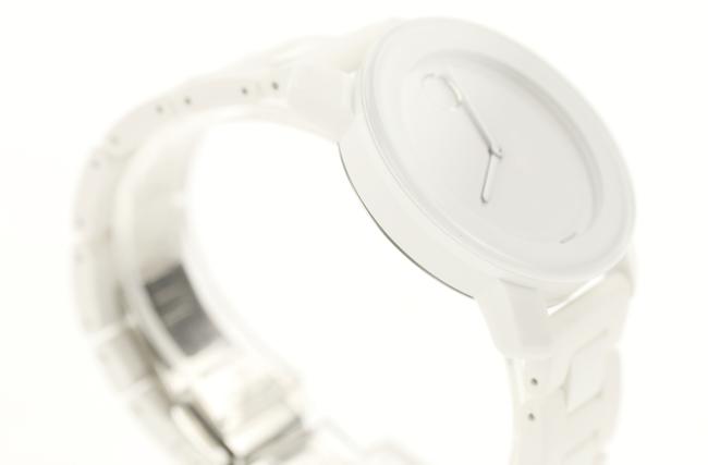 Movado White Bold Round Dial Bracelet Watch Movado White Bold Round Dial Bracelet Watch