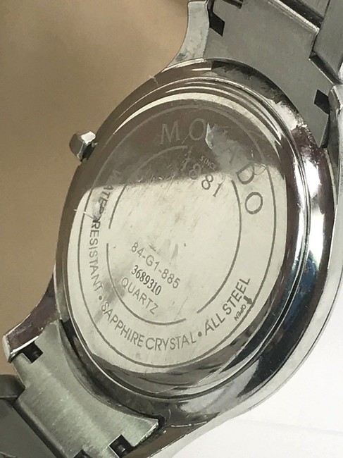 Movado Stainless Steel Unisex Museum Black Dial Swiss 84-g1-885 Watch Movado Stainless Steel Unisex Museum Black Dial Swiss 84-g1-885 Watch