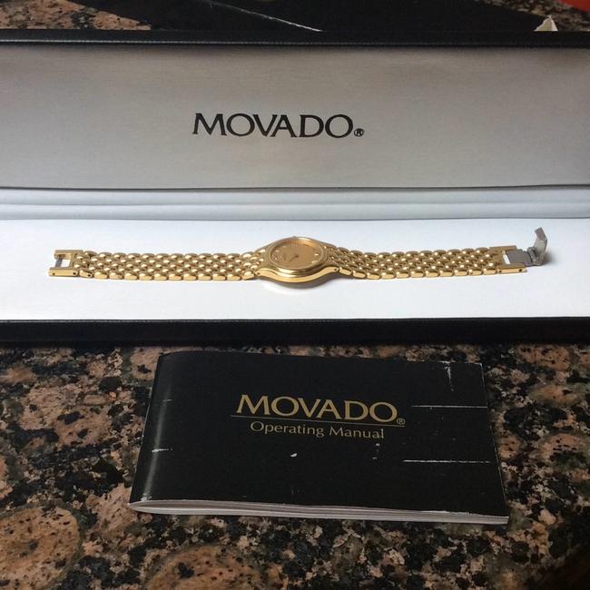 Movado Gold Plated Concerto Watch Movado Gold Plated Concerto Watch