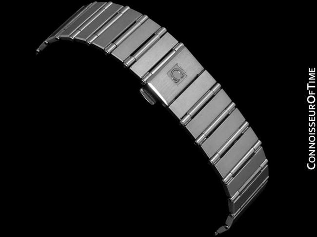 Omega Silver Constellation Mens Bracelet Quartz Date 35mm - Brushed Watch Omega Silver Constellation Mens Bracelet Quartz Date 35mm - Brushed Watch