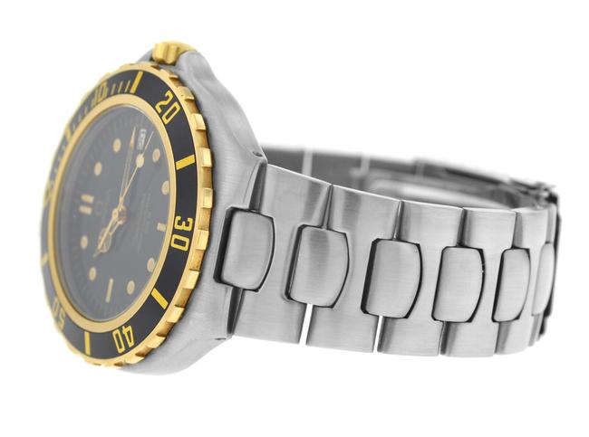 Omega Gold Silver Seamaster Professional Unisex Stainless Steel 37mm Quartz Watch Omega Gold Silver Seamaster Professional Unisex Stainless Steel 37mm Quartz Watch