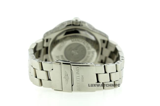 Breitling W Superocean S/S 5ct Diamonds Model A17360 Appraisal Watch Breitling W Superocean S/S 5ct Diamonds Model A17360 Appraisal Watch
