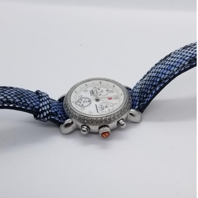Michele Black Csx Chronograph Diamond Band Bracelet Watch Michele Black Csx Chronograph Diamond Band Bracelet Watch