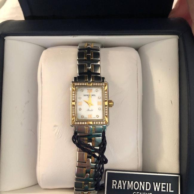 Raymond Weil Gold/Silver Parsifal Pearl Diamond 18k/Ss Ladys 9630 Watch Raymond Weil Gold/Silver Parsifal Pearl Diamond 18k/Ss Ladys 9630 Watch