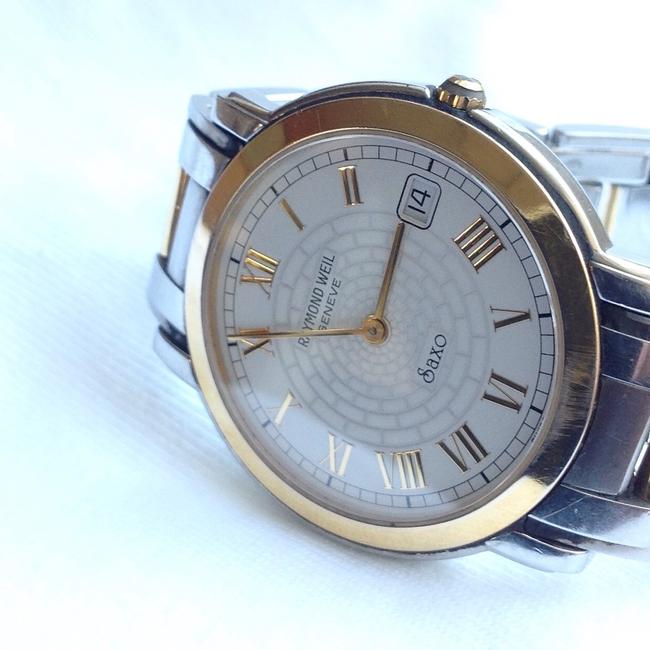 Raymond Weil Silver/Gold Geneve Saxo Price Reduced Watch Raymond Weil Silver/Gold Geneve Saxo Price Reduced Watch