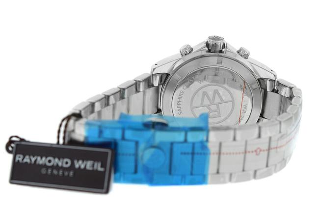 Raymond Weil Silver Sport 8400-st-20001 Mens Stainless Steel 44mm Quartz Watch Raymond Weil Silver Sport 8400-st-20001 Mens Stainless Steel 44mm Quartz Watch