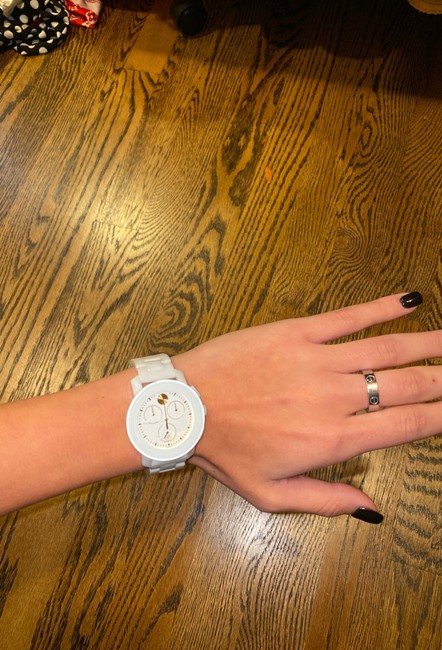 Movado White/Gold Quartz Movement Dial Ladies Watch Movado White/Gold Quartz Movement Dial Ladies Watch