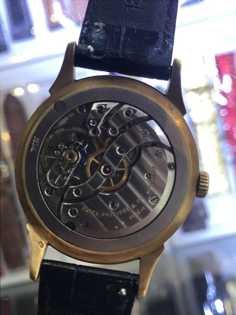 Patek Philippe Yellow Gold 18kt Black Leather Strap 2569 Watch Patek Philippe Yellow Gold 18kt Black Leather Strap 2569 Watch