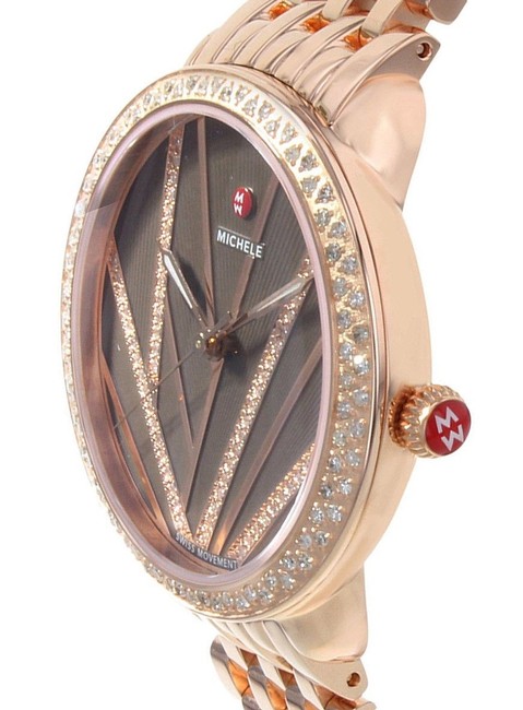 Michele Rose Gold Serein Mid City Lights Mother Of Pearl Diamond Mww21b000113 Watch Michele Rose Gold Serein Mid City Lights Mother Of Pearl Diamond Mww21b000113 Watch