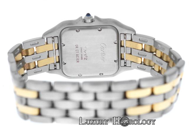 Cartier Mint Ladies Midsize 26mm Panthere Two Row 18k Gold Date Quartz Watch Cartier Mint Ladies Midsize 26mm Panthere Two Row 18k Gold Date Quartz Watch
