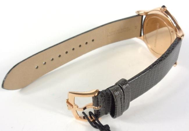 Emporio Armani Dark Gray/Rose Gold Swiss Ars1003 Mens Dial Lizard Watch Emporio Armani Dark Gray/Rose Gold Swiss Ars1003 Mens Dial Lizard Watch