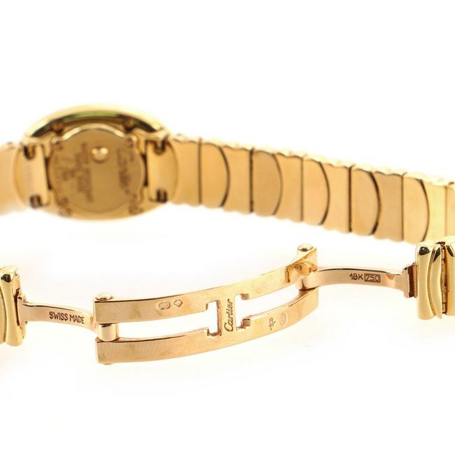 Cartier Silver Baignoire Quartz Yellow Gold 18 Watch Cartier Silver Baignoire Quartz Yellow Gold 18 Watch