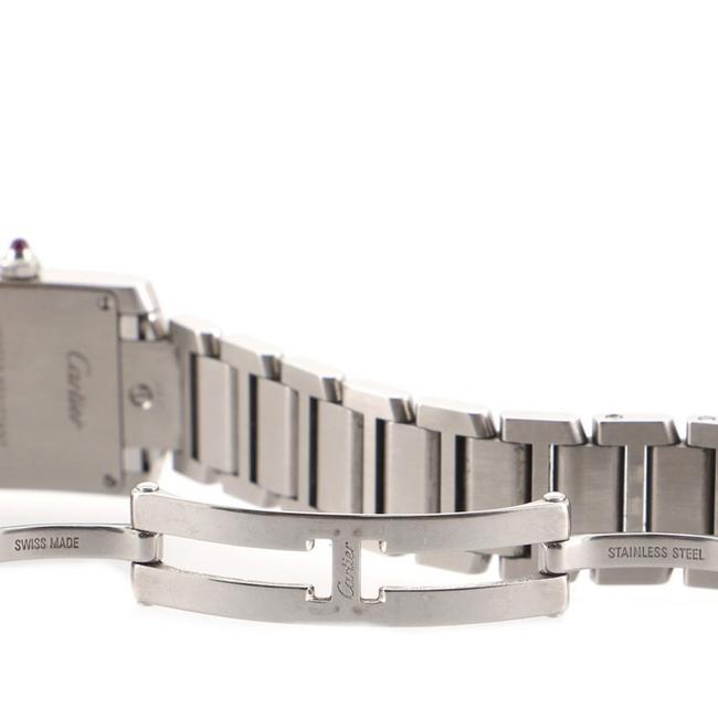 Cartier Pink Tank Francaise Quartz Stainless Steel with Mother Of Pearl 20 Watch Cartier Pink Tank Francaise Quartz Stainless Steel with Mother Of Pearl 20 Watch