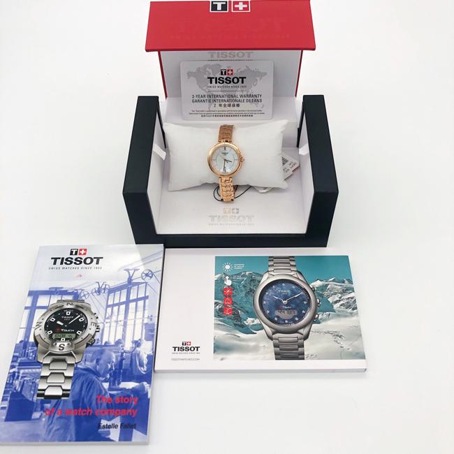 Tissot Rose Gold Flamingo White Mother-of-pearl Ladies Watch Tissot Rose Gold Flamingo White Mother-of-pearl Ladies Watch