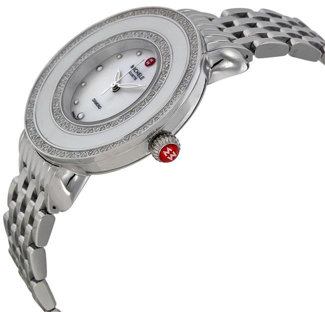 Michele Silver Cloette Mother Of Pearl Diamond Mww20e000001 Watch Michele Silver Cloette Mother Of Pearl Diamond Mww20e000001 Watch