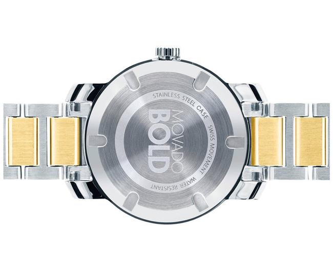Movado Two Tone Bold Stainless Pave Crystal Womens 3600256 Watch Movado Two Tone Bold Stainless Pave Crystal Womens 3600256 Watch